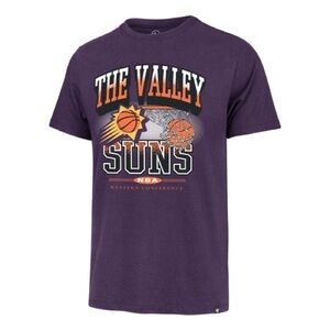 PHOENIX SUNS CITY EDITION NO LOOK '47 FRANKLIN TEE Men’s Size L Purple & Orange